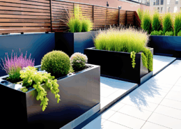 Manhattan style rooftop - balcony garden - Option 15