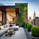 Manhattan style rooftop - balcony garden - Option 17