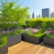 Manhattan Style Rooftop -Balcony Garden - Option 7